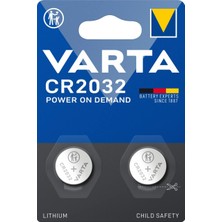 Kahveci Elektronik Store Power On Demand CR2032 Bli 2X10