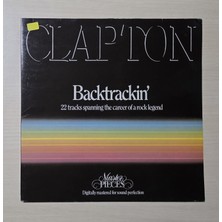 Eric Clapton - Backtrackin' ( Çift Lp, Best Of ) - 1984 - Dönem Baskı Plak - Longplay - Lp