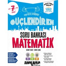 Ankara Yayıncılık Ankara 7.sınıf Güçlendiren Matematik  Soru Bankası