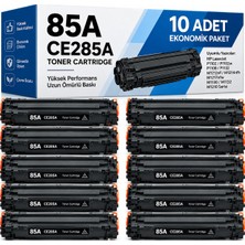 Bionet Teknik Hp M1137 Muadil Toner 10'li Set – 85A CE285A Uyumlu Siyah Toner