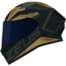 Zeus Kask ZS-826 Bk3 Gold - Beden Xs