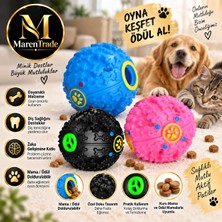 Maren Trade Marentrade Ödül Hazneli Köpek Oyuncak Topu | Diş Sağlığı Destekleyici, Dayanıklı Zeka Geliştirici Oyun Topu