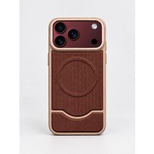 Iphone 18 Pro Max Premium Dokulu Lüks Kılıf