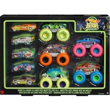 Mythriva Karanlıkta Parlayan Araçlar Paketi - Hot Wheels Eğlencesi