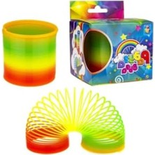 Mythriva Renkli Spiral Yaylı Oyuncak, Eğlenceli Çocuk Eğlencesi