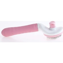 Mythriva Otomatik Temizlenen Pembe Kedi ve Köpek Tarağı