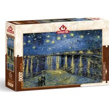 Mythriva Yıldızlı Gece Temalı 1000 Parça Puzzle, Eğlenceli Zihin Geliştirici Oyun