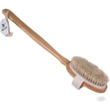 Mythriva Doğal Selülit Karşıtı Banyo Fırçası, Ahşap Saplı