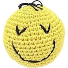 Mythriva Amigurumi Kedi Oyuncağı - Sarı Emoji Tasarım
