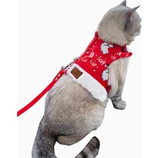 Mythriva Kaçış Önleyici Kedi ve Küçük Irk Köpek Gezdirme Tasması, M Boy