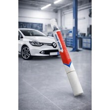 Mythriva 5 ml Beyaz Oto Rötuş Boya Kalemi, Çizik Kapatma Için Metalik