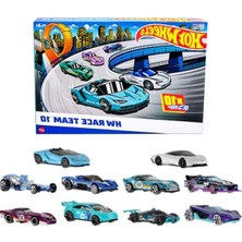 Mythriva 10'lu Yarış Arabası Seti - Eğlenceli Hot Wheels Koleksiyonu