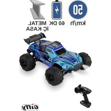 Mythriva Uzaktan Kumandalı 50 Km/hız Yapan Rc Araba, Suv 4x4 Full Iç Metal Kasa Şarjlı Fonksiyonlu Dev Araba