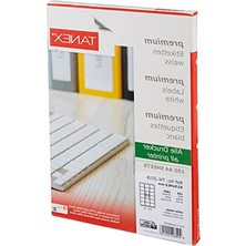 Mythriva Her Pakette 100 Sayfa Beyaz Etiket, Davetiye ve Kargo Için