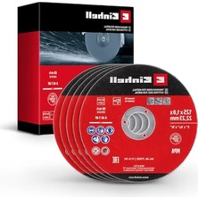 Mythriva Kesici Disk, 125X1,0 Mm, 5 Adet, Inox Malzeme Kullanımı