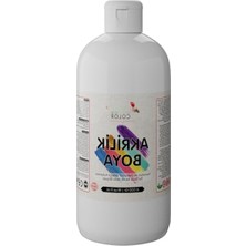 Mythriva Beyaz Akrilik Boya, 500 gr