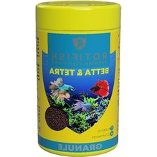 Mythriva 100 ml Betta Granulat, 36 Gramlık Akvaryum Besini