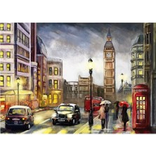 Mythriva 1000 Parça Puzzle - London Temalı