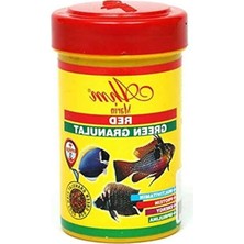 Mythriva 300 ml Granulat Balık Yemi, Kırmızı ve Yeşil Karışımı