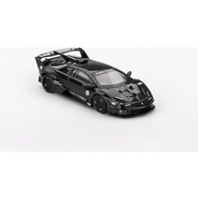 Mythriva Murcielago Gt Evo Lb - Silhouette Works Siyah Sınırlı Üretim 1/64 Diecast Model Araba