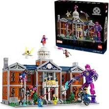 Mythriva Marvel Süper Kahramanları Için X-Mansion Yaratıcı Yapım Seti
