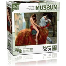 Mythriva 1000 Parça Lady Godiva Puzzle, Zihin Geliştirici Eğlence