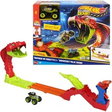 Mythriva Monster Trucks Oyun Seti, 1:64 Ölçekli Araç ve Pist ile Eğlenceli