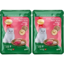 Mythriva Tavuk ve Pirinçle Ton Balıklı Pouch - 85 gr (2 Paket)