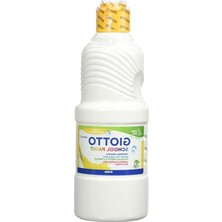 Mythriva 500 ml Beyaz Guaj Boya, Yüksek Kapama Gücü