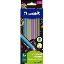 Mythriva 10'lu Metalik Kuru Boya Seti, Canlı Renkler Için