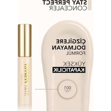 Mythriva Flormar Doğal Bitişli Kapatıcı (Soğuk Alt Ton) - Stay Perfect Concealer - 001 Fair -8682536085441