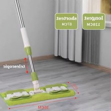 Mythriva Mandallı Kaliteli Mop - 360° Döner Başlıklı, Uzun Saplı
