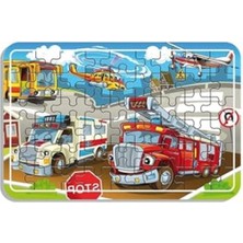 Mythriva 54 Parçalı Ahşap Puzzle, Çocuklar Için Eğlenceli Yapboz