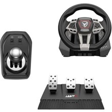 Mythriva Yarış Direksiyon Vites ve Pedal Seti, Gaming Uyumlu