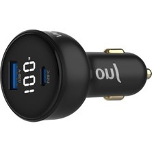 Mythriva 100W LED Ekranlı Araç Şarj Aleti, Type-C ve Usb-A
