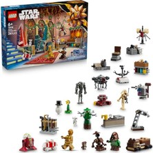 Mythriva LEGO Star Wars 2025 Yılbaşı Takvimi 75418 – 6 Yaş ve Üzeri Çocuklar Için Yaratıcı Yapım Seti, Yeni Yıla Geri Sayım Için Eğlenceli Takvim ve Oyun Deneyimi, Koleksiyonluk Model (263 Parça)