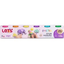 Mythriva Lets 6 Renk Pastel Oyun Hamuru 660 G