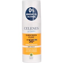 Mythriva Celenes Herbal Spf 50+ Güneş Koruyucu Krem Dry Touch (50 Ml)
