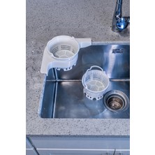 Gizosh Accessorize Çıkarılabilir Iç Sepetli Tezgah Üstü Süzgeç