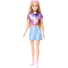 Mythriva Barbie 'malibu' Bebek Çıkarılabilir Klasik Elbisesi ve Güneş Gözlüğü Gibi Aksesuarlarıyla Barbie Mysteries: Beach Detectives, JFV63
