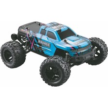 Mythriva Haıboxıng Rc 1/16 Ravage 45+ Km/h Sürat Uzaktan Kumandalı Rc Model Araba Rtr Elektrikli 4WD Brushless Fırçasız Offroad Truck (Mavi)