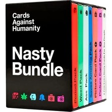 Mythriva Insanlığa Karşı Kartlar: Nasty Bundle • 6 Temalı Paket + 10 Yeni Kart