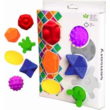 Mythriva Sensory Duyusal Bebek Topları: 6'lı Set | Her Topta Farklı Doku ve Renkler | Duyusal ve Zihinsel Gelişim | Banyo Topları | Havuz Için Uygun | Dişlik ve Banyo Oyuncağı | Bebek Montessori Oyuncağı |