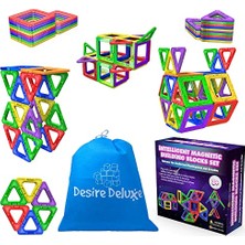 Mythriva Manyetik Blok Seti | Stem & Montessori Eğitim Seti | Okul Öncesi ve Ilkokul Çocukları Için Sınırsız Yaratıcılık | Bpa Içermez | 3+ Yaş | 30 Parça