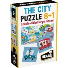 Mythriva Puzzle 8+1 City (2-5 Yaş)
