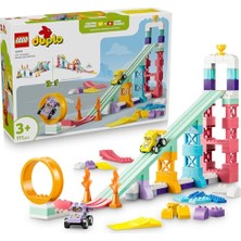 Mythriva LEGO Duplo Kasabası 3’ü 1 Arada Araçlarla Yaratıcı Rampalar 10478