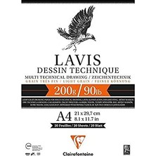 Mythriva Lavıs Dessın Technıque A4 200 Gr. Çizim Defteri 3417