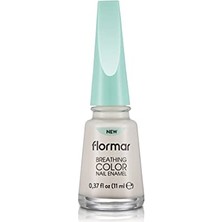 Mythriva Flormar Nefes Alan Parlak Oje- Breathing Color Nail Enamel- 002 Milk Foam- 8682536032537
