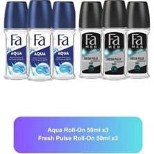 Mythriva Erkek Set – Aqua Roll-On X3 + Fresh Pulse Roll-On X3 Uzun Süre Ferah Koruma