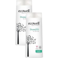 Mythriva Yağlı Saçlar Için Organik Şampuan 2'li Set (2 x 300 Ml)